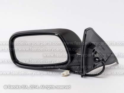 TT Avensis 97->99 mirror L electrical heated primed convex 5pins