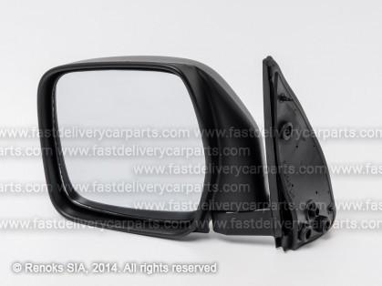 TT Hiace 95->05 mirror L manual primed convex different shape