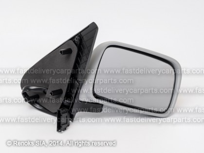 VW Polo 94->99 mirror R electrical heated primed convex 5pins