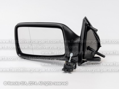 VW Golf 91->97 mirror L cable adjustment black aspherical