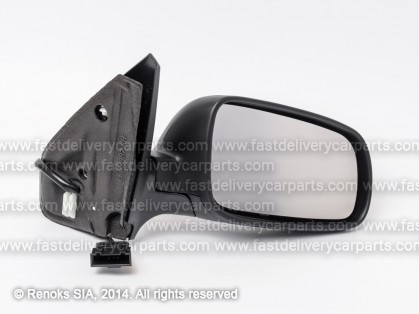 VW Golf 98->03 mirror R electrical heated primed convex 5pins large