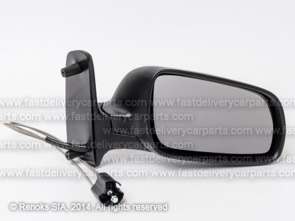 VW Sharan 95->00 mirror R cable adjustment black convex 98->00