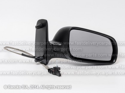 VW Sharan 00->10 mirror R cable adjustment black convex 00->04