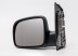 VW Caddy 04->10 mirror L manual black aspherical