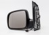 VW Caddy 04->10 mirror L electrical heated black aspherical 5pins