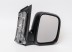 VW Caddy 04->10 mirror R manual black convex