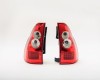 TT Land Cruiser FJ120 03->09 tail lamp LED CLEAR/RED set