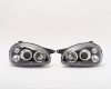 OP Corsa 93->00 head lamp +LED black set E