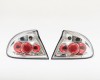 OP Tigra 94->01 tail lamp light chrome set E