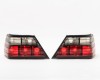 MB E W124 85->95 tail lamp CRISTAL smoked/red set E DEPO