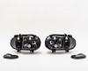 VW Golf 98->03 head lamp H7/H1/H3 blackset E DEPO