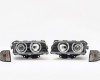 BMW 7 E38 94->01 head lamp with corner lamp XENON +LED black with motor and ballast set 2pcs E ->99