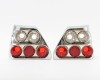 VW Golf 83->91 tail lamp w/o glass light chromeset E