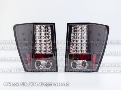 JP Grand Cherokee 05->10 aizmugures LED tumšs komplekts