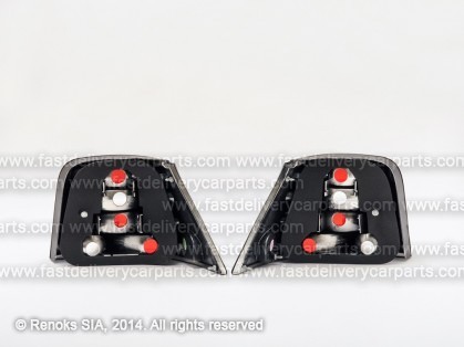 VW Golf 98->03 tail lamp black set E