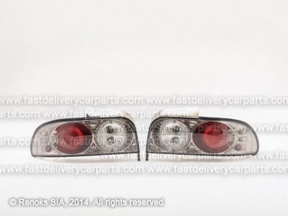 SB Impreza 93->96 tail lamp black chromeset