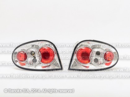 RN Megane 95->99 tail lamp 3D, light chromeset E