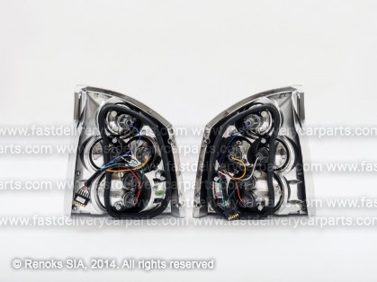 OP Vectra 02->05 tail lamp light chrome set E