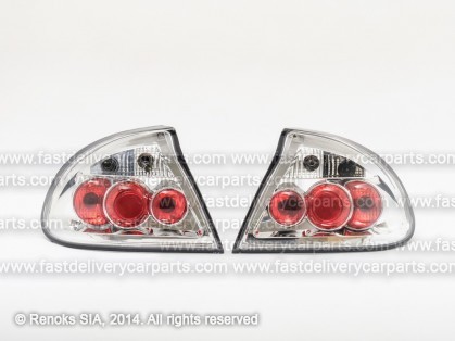 OP Tigra 94->01 tail lamp light chrome set E