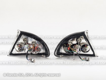 OP Tigra 94->01 tail lamp light chrome set E