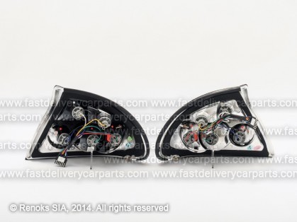 OP Tigra 94->01 tail lamp black set E