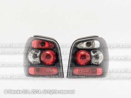 VW Lupo 98->02 tail lamp black set E