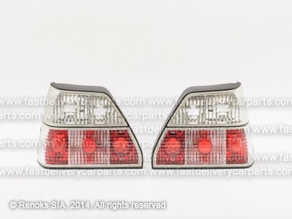 VW Golf 83->91 tail lamp CRISTAL lightset E DEPO