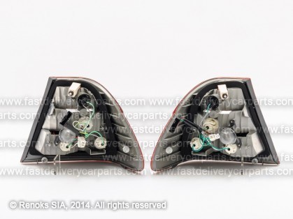 BMW 3 E46 98->01 aizmugures lukturis SED LED, s/b/s komplekts E DEPO