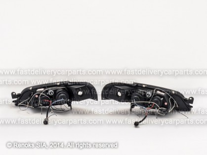 OP Vectra 96->01 head lamp +LED black set E