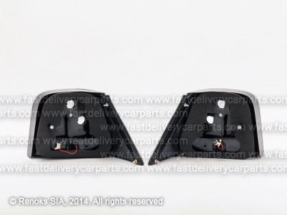 VW Golf 98->03 tail lamp LED light chromeset E