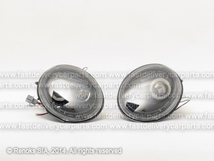 VW Beetle 98->05 head lamp Engel Eyes blackset E