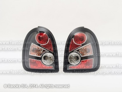 OP Corsa 93->00 tail lamp 3D black set E