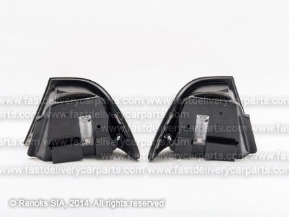 BMW 3 E46 98->01 COUPE tail lamp LED black set E