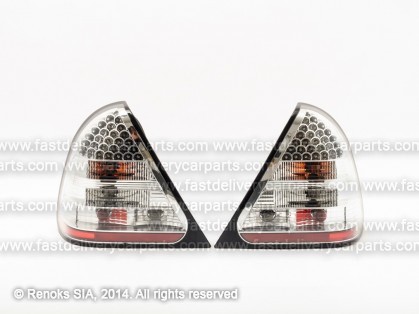 MB C W202 93->00 tail lamp LED light chrome E