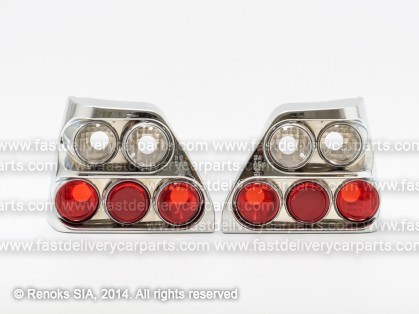 VW Golf 83->91 tail lamp w/o glass light chromeset E