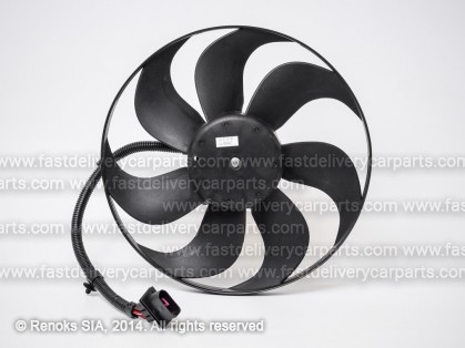 SK Fabia 00->07 cooling fan 345mm 250/60W 3pin