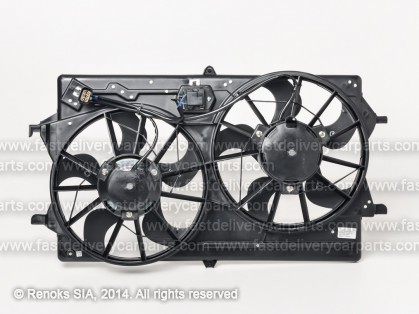 FD Focus 98->04 cooling fan 2.0 AUT +AC set