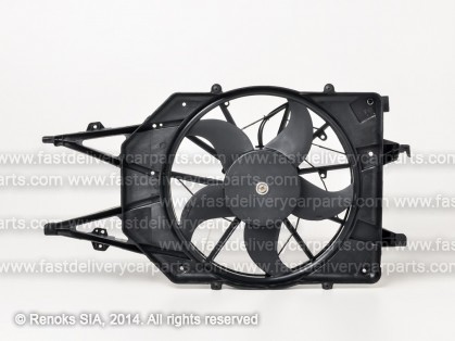 FD Focus 98->04 cooling fan 2.0DOHC -AC USA set 01->