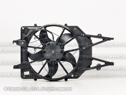 FD Focus 98->04 cooling fan 2.0DOHC -AC USA set 01->