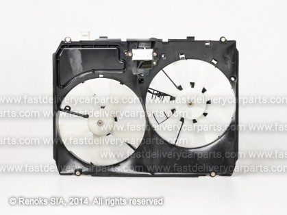 LX RX 03->09 cooling fan set USA version with electronic control module